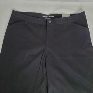 Pantalon Slim Femme Dickies - Taille 10R - Tissu Stretch Twill Noir - Coupe Bootcut Pour Un Style Travail Décontracté